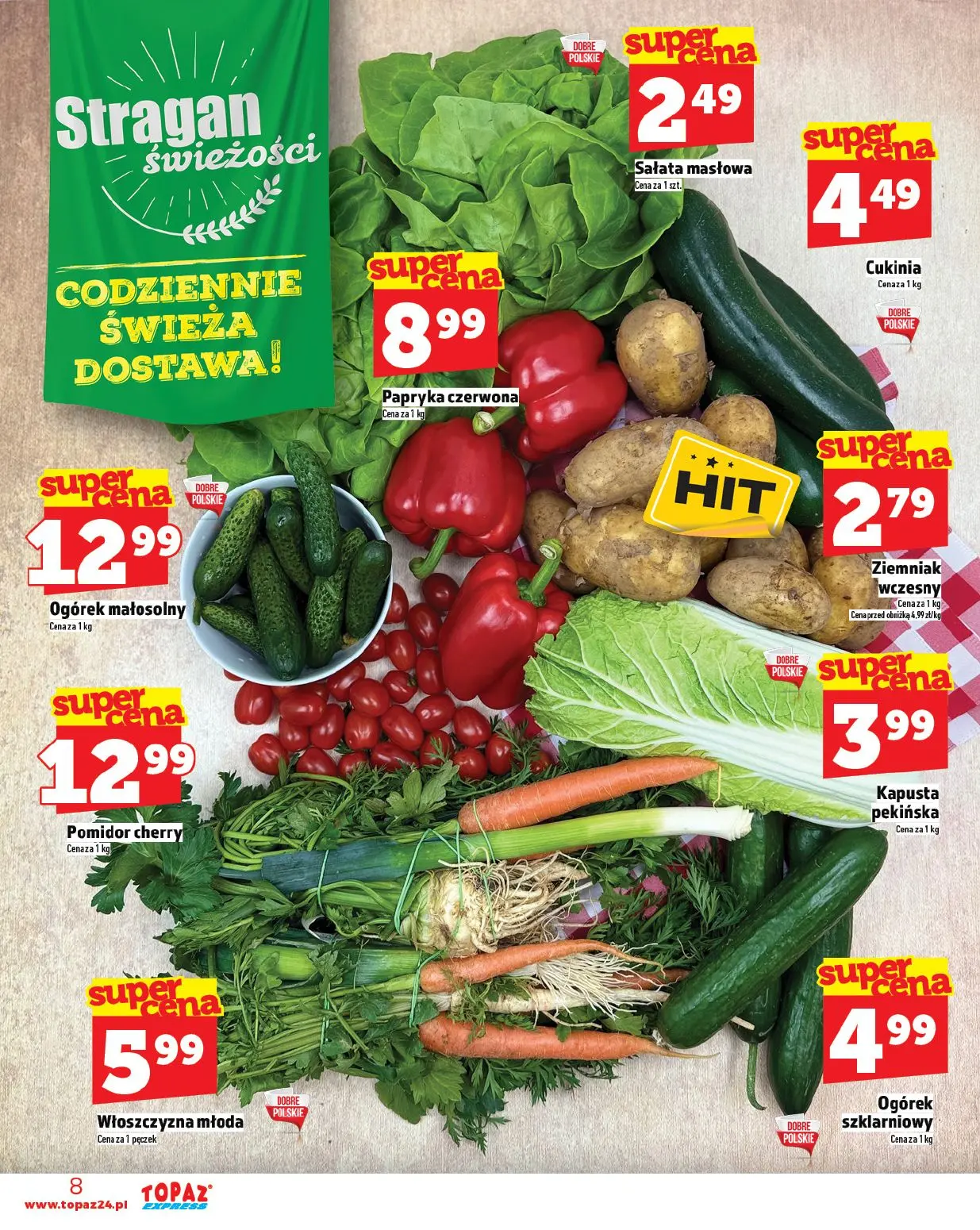 gazetka promocyjna Topaz Express - Strona 8