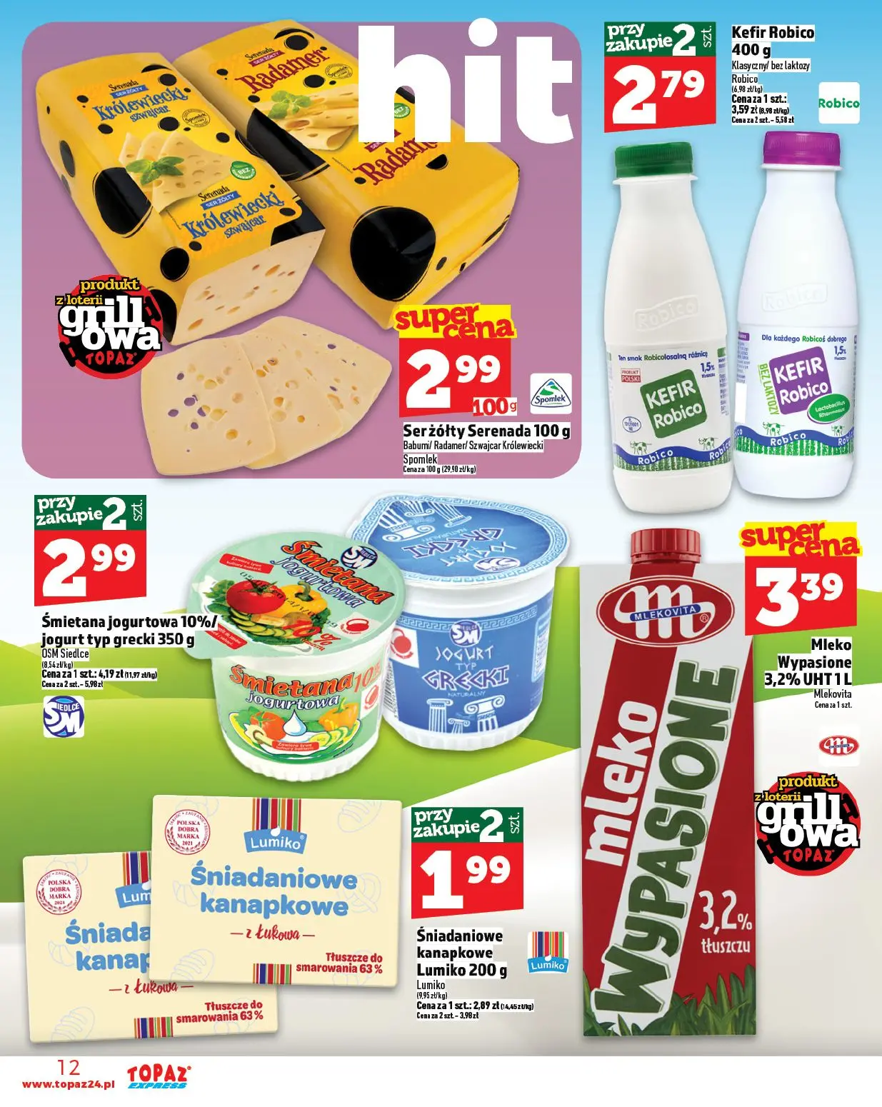 gazetka promocyjna Topaz Express - Strona 12