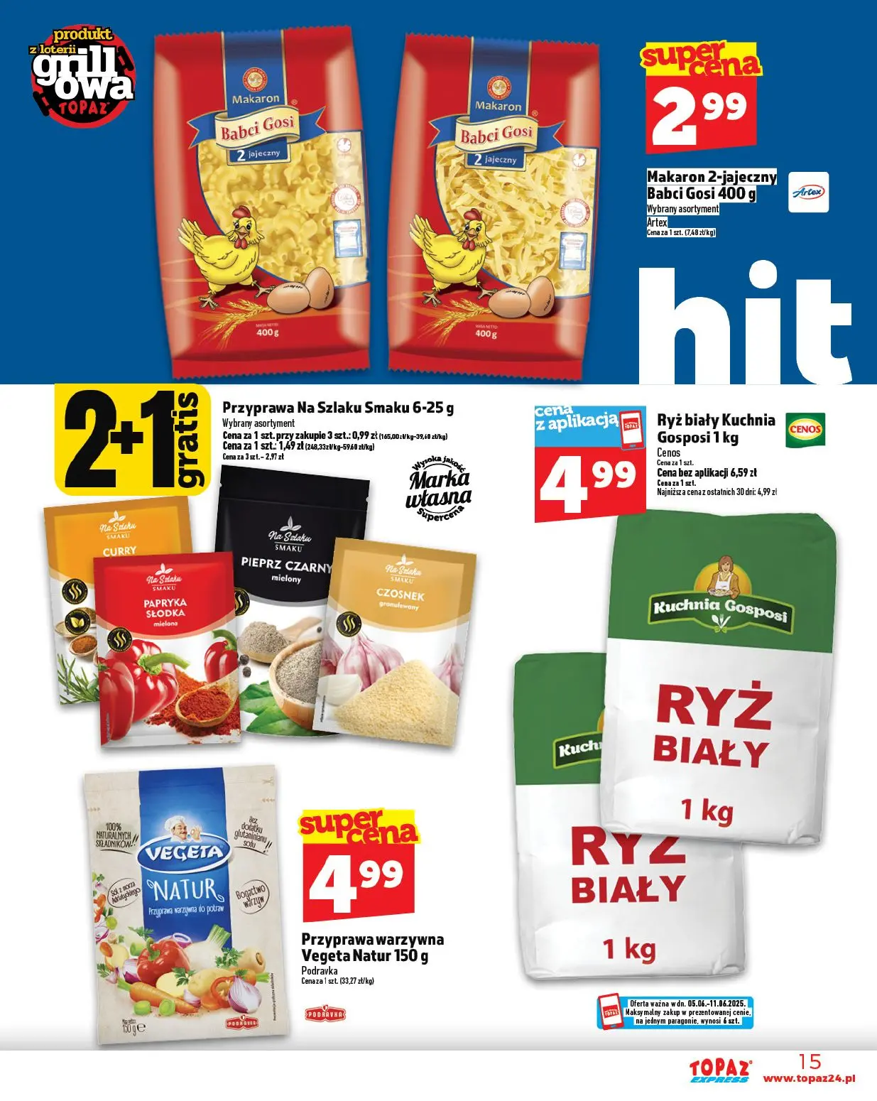 gazetka promocyjna Topaz Express - Strona 15