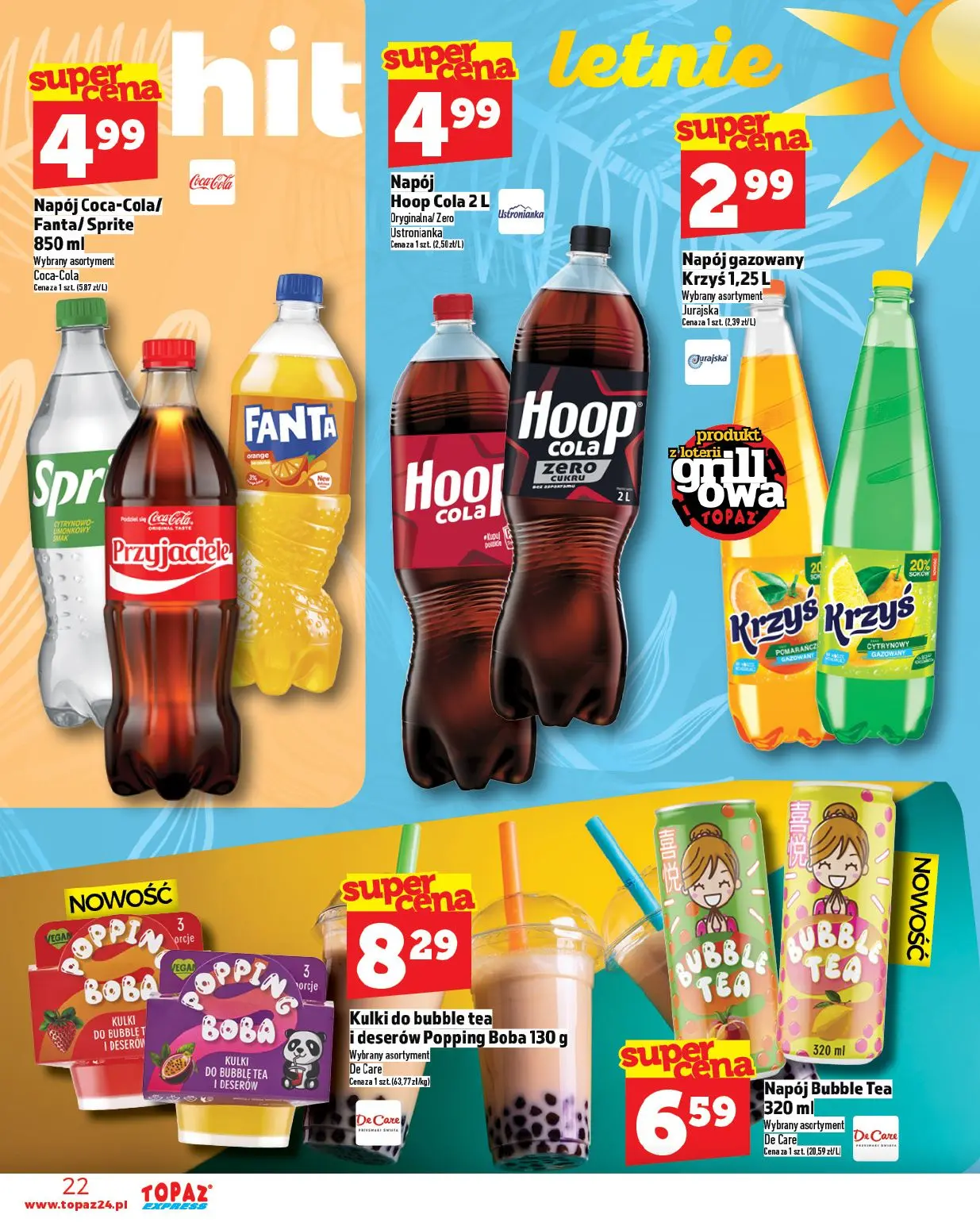 gazetka promocyjna Topaz Express - Strona 22