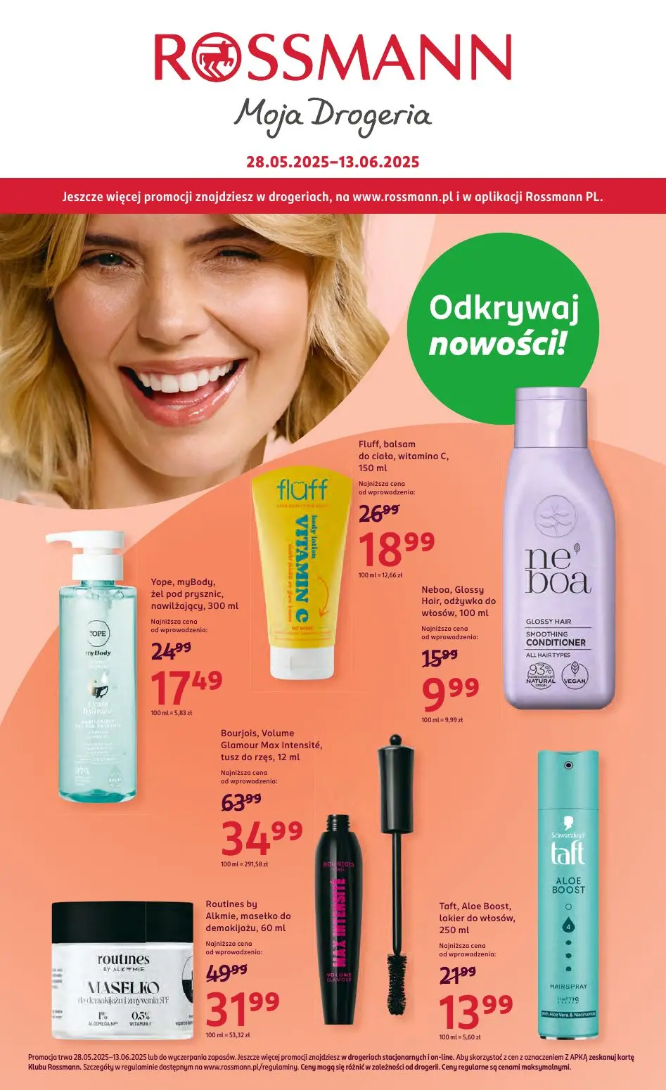 gazetka promocyjna ROSSMANN Moja drogeria - Strona 1