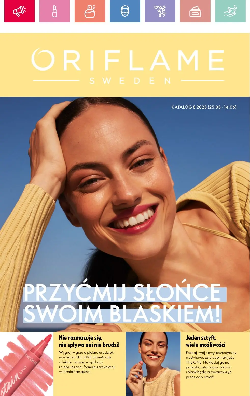 gazetka promocyjna ORIFLAME Przyćmij słońce swoim blaskiem - Strona 1