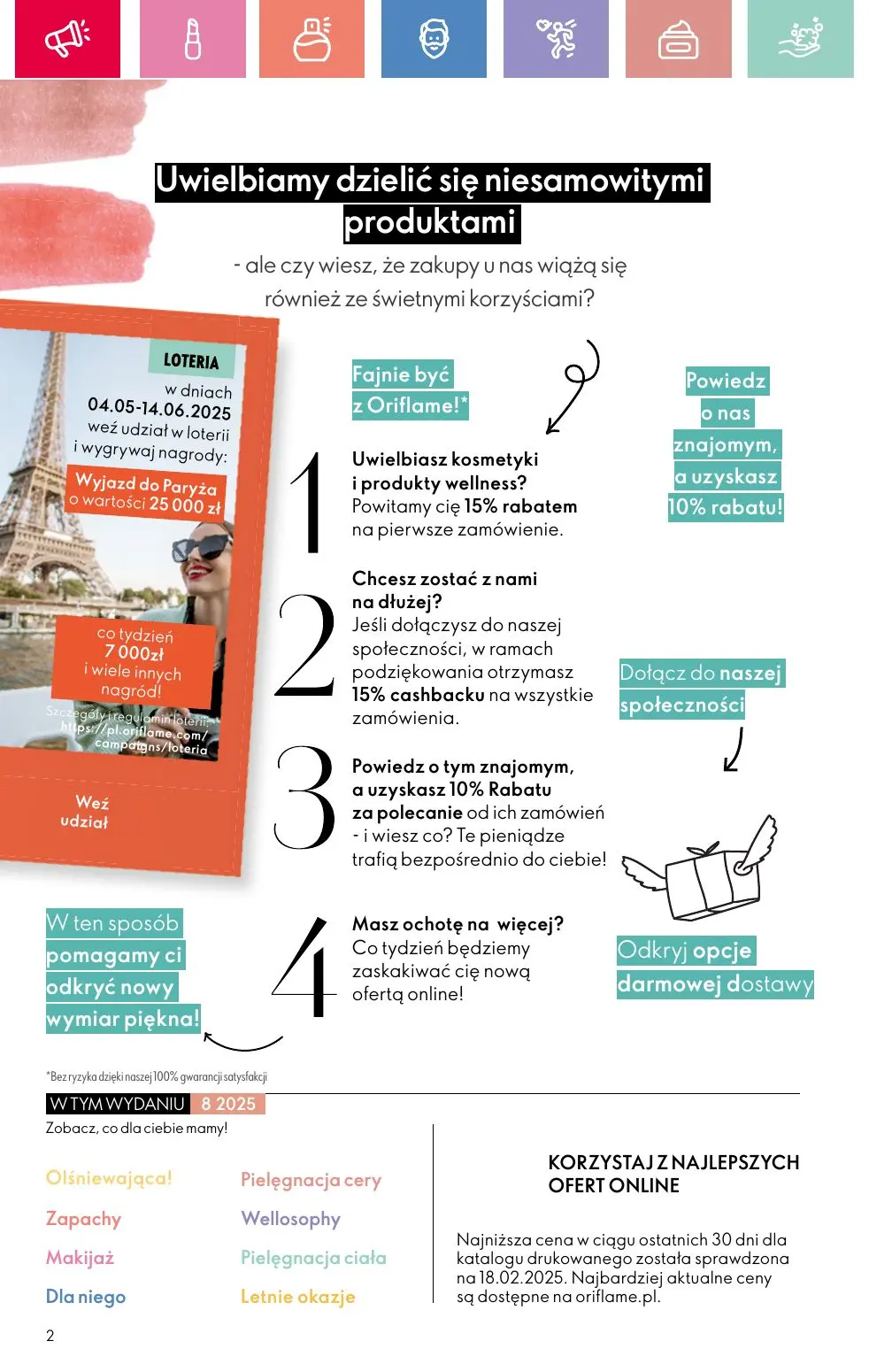 gazetka promocyjna ORIFLAME Przyćmij słońce swoim blaskiem - Strona 2