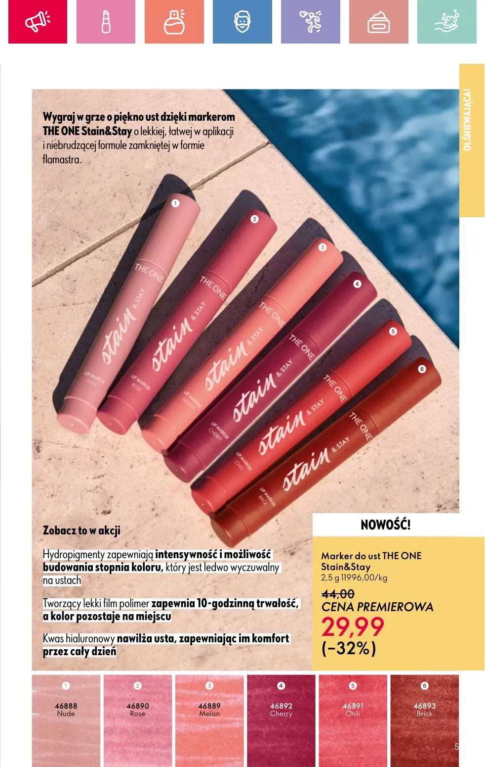 gazetka promocyjna ORIFLAME Przyćmij słońce swoim blaskiem - Strona 5