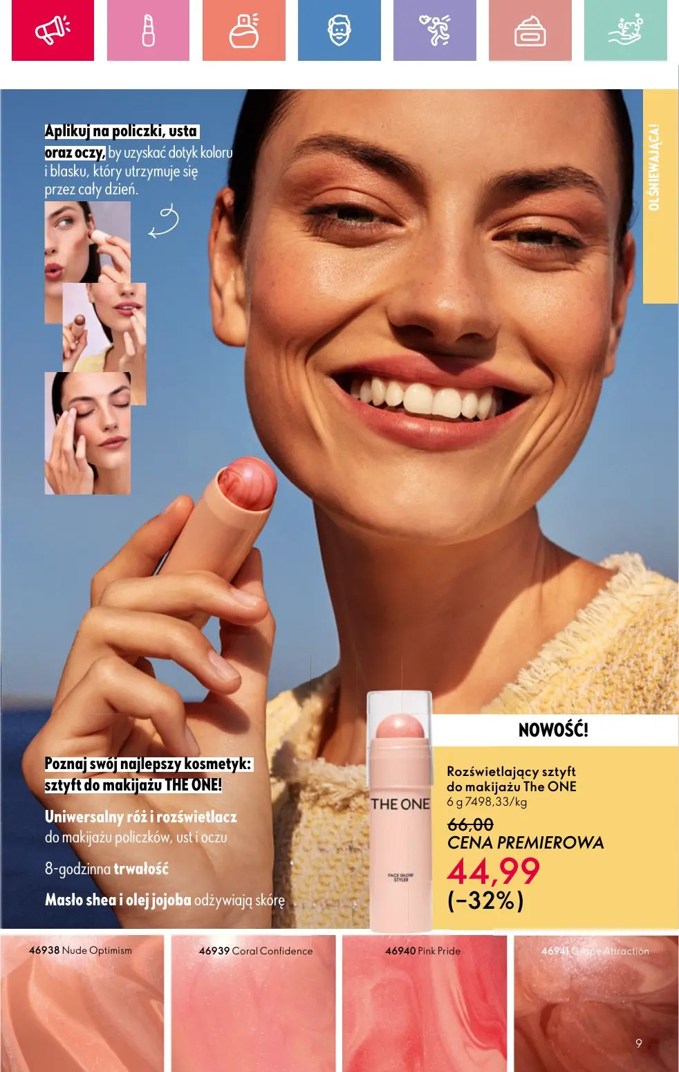 gazetka promocyjna ORIFLAME Przyćmij słońce swoim blaskiem - Strona 9