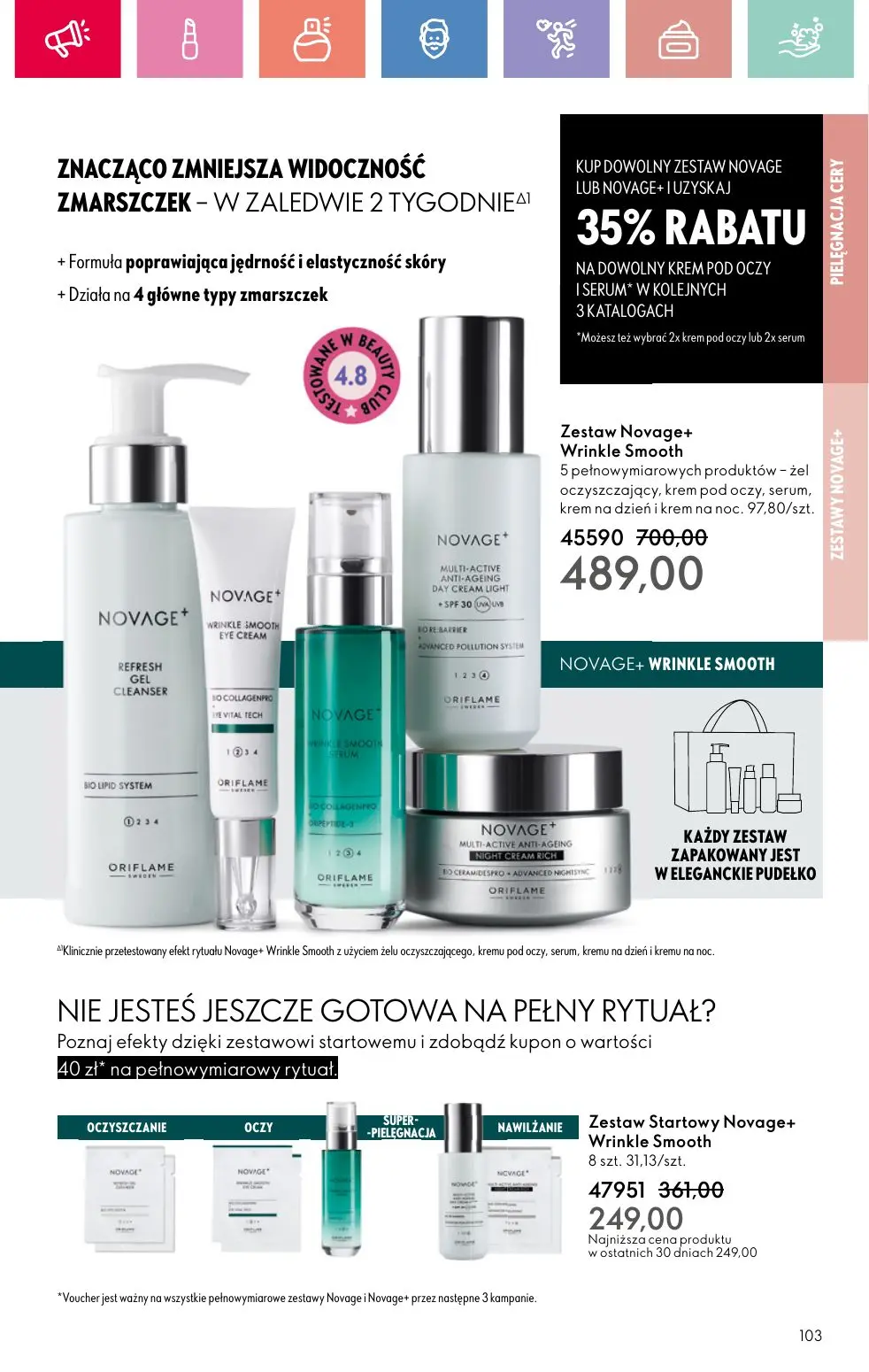 gazetka promocyjna ORIFLAME Przyćmij słońce swoim blaskiem - Strona 103