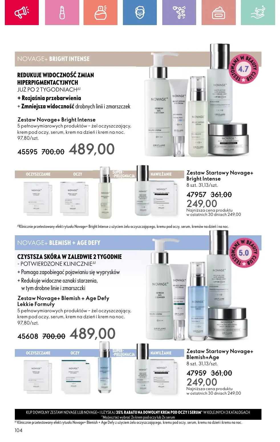 gazetka promocyjna ORIFLAME Przyćmij słońce swoim blaskiem - Strona 104