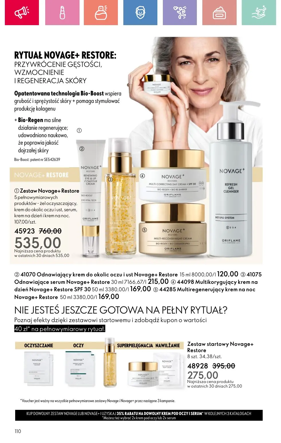 gazetka promocyjna ORIFLAME Przyćmij słońce swoim blaskiem - Strona 110