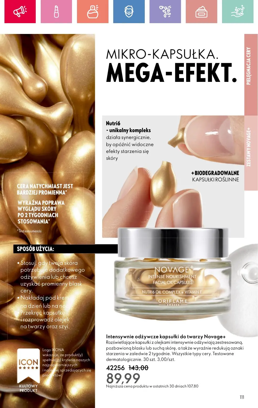 gazetka promocyjna ORIFLAME Przyćmij słońce swoim blaskiem - Strona 111