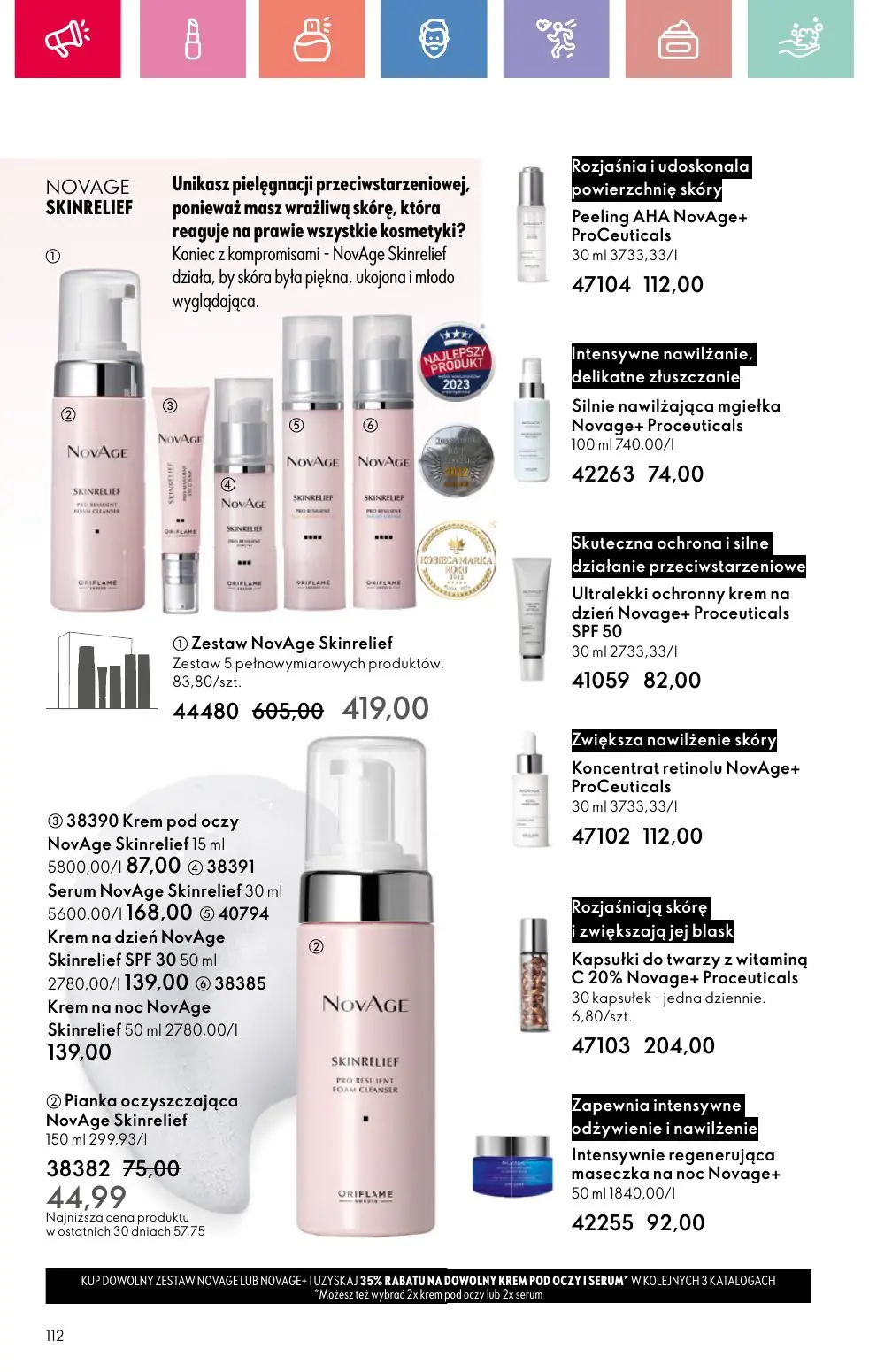 gazetka promocyjna ORIFLAME Przyćmij słońce swoim blaskiem - Strona 112