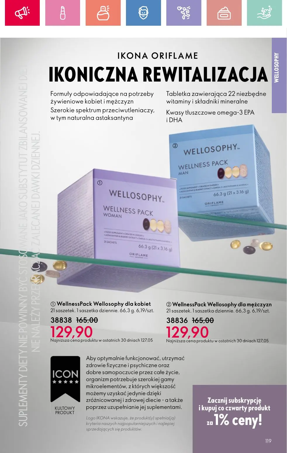 gazetka promocyjna ORIFLAME Przyćmij słońce swoim blaskiem - Strona 119