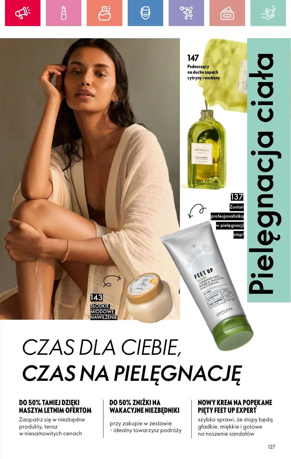 gazetka promocyjna ORIFLAME Przyćmij słońce swoim blaskiem - Strona 127