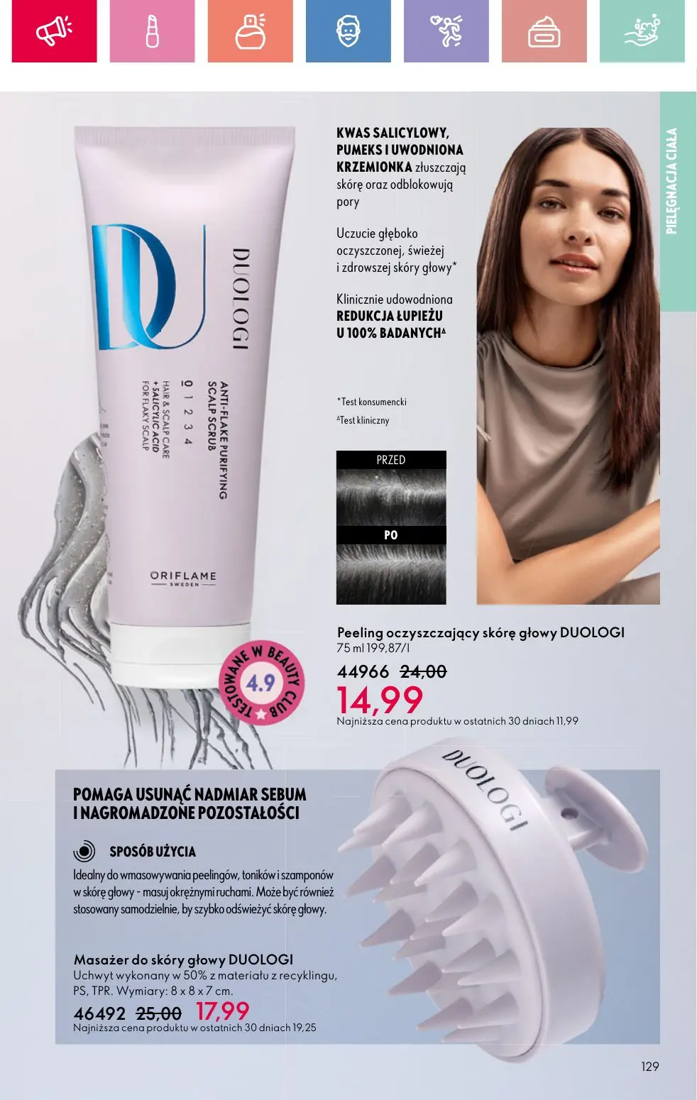 gazetka promocyjna ORIFLAME Przyćmij słońce swoim blaskiem - Strona 129