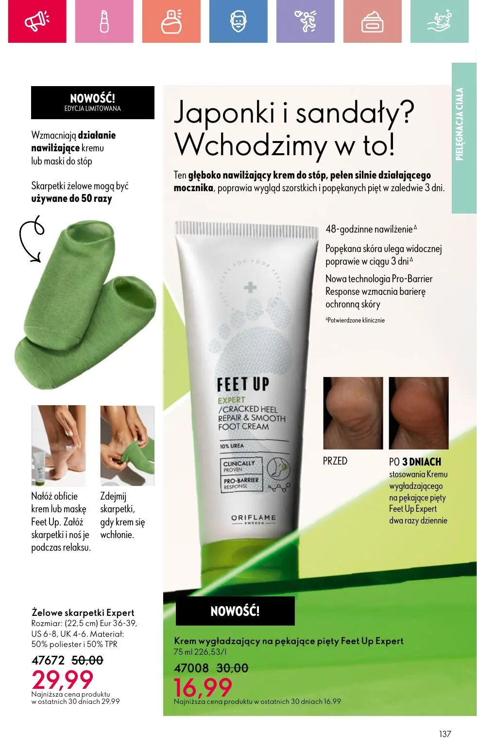 gazetka promocyjna ORIFLAME Przyćmij słońce swoim blaskiem - Strona 137