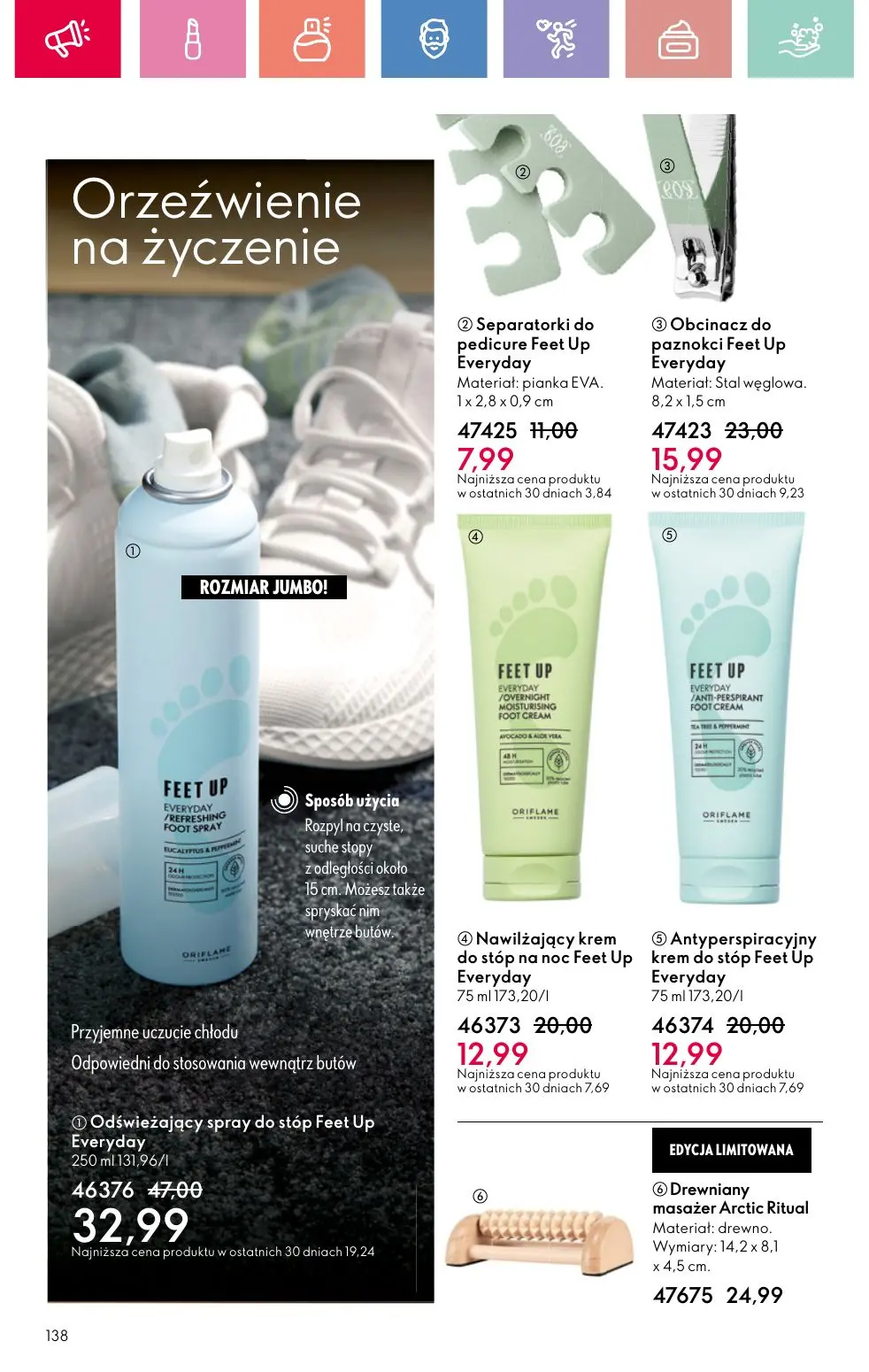 gazetka promocyjna ORIFLAME Przyćmij słońce swoim blaskiem - Strona 138