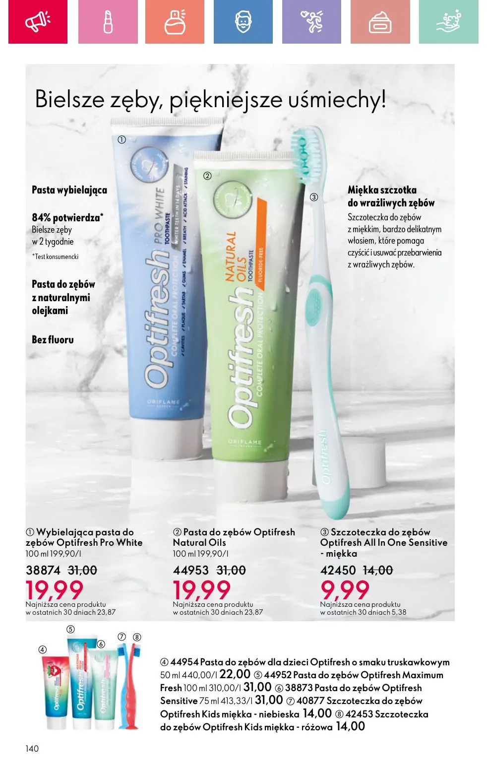 gazetka promocyjna ORIFLAME Przyćmij słońce swoim blaskiem - Strona 140