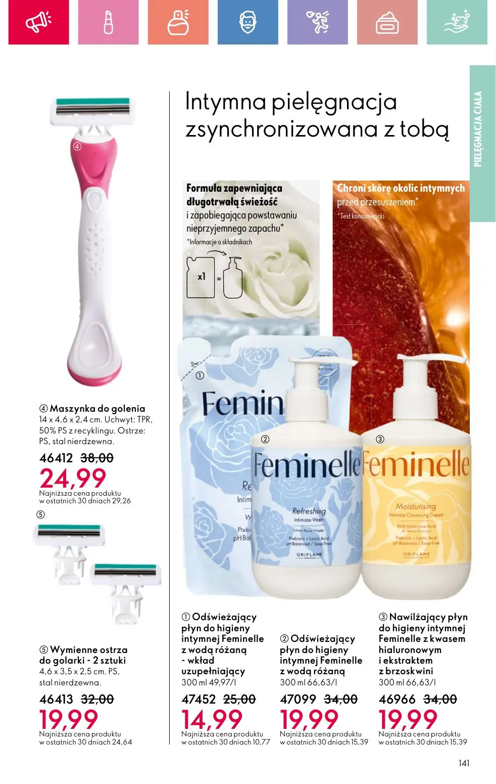 gazetka promocyjna ORIFLAME Przyćmij słońce swoim blaskiem - Strona 141