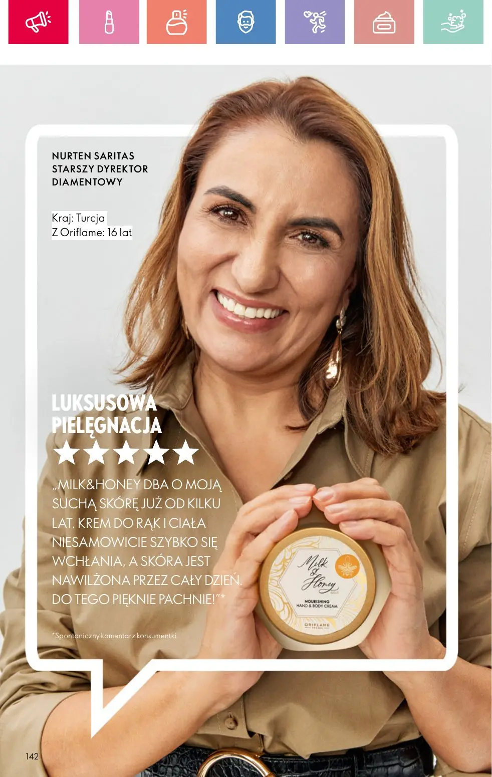 gazetka promocyjna ORIFLAME Przyćmij słońce swoim blaskiem - Strona 142