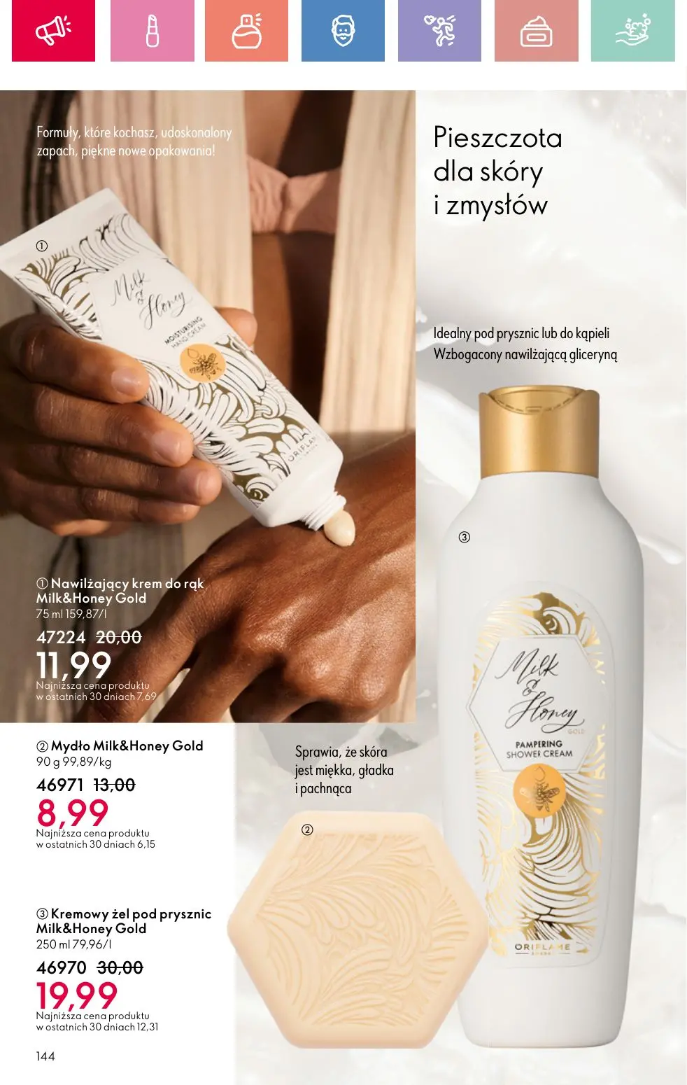 gazetka promocyjna ORIFLAME Przyćmij słońce swoim blaskiem - Strona 144