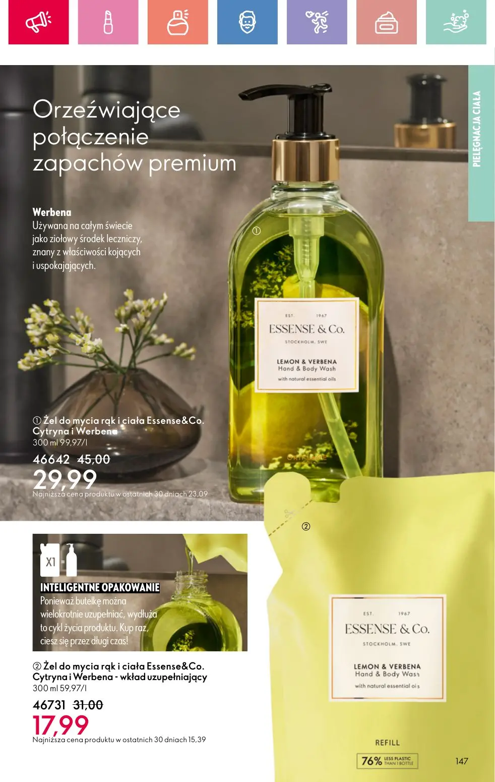 gazetka promocyjna ORIFLAME Przyćmij słońce swoim blaskiem - Strona 147