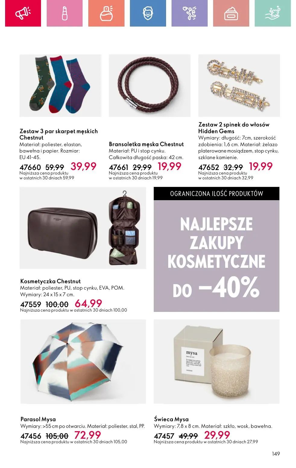 gazetka promocyjna ORIFLAME Przyćmij słońce swoim blaskiem - Strona 149