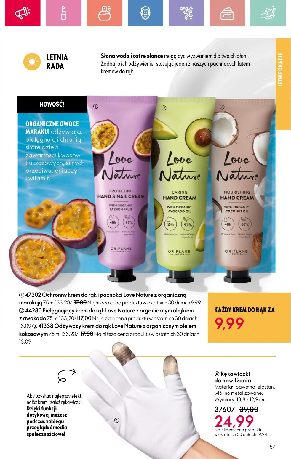 gazetka promocyjna ORIFLAME Przyćmij słońce swoim blaskiem - Strona 157