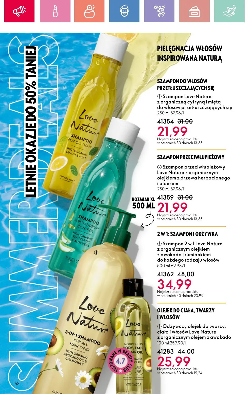 gazetka promocyjna ORIFLAME Przyćmij słońce swoim blaskiem - Strona 158