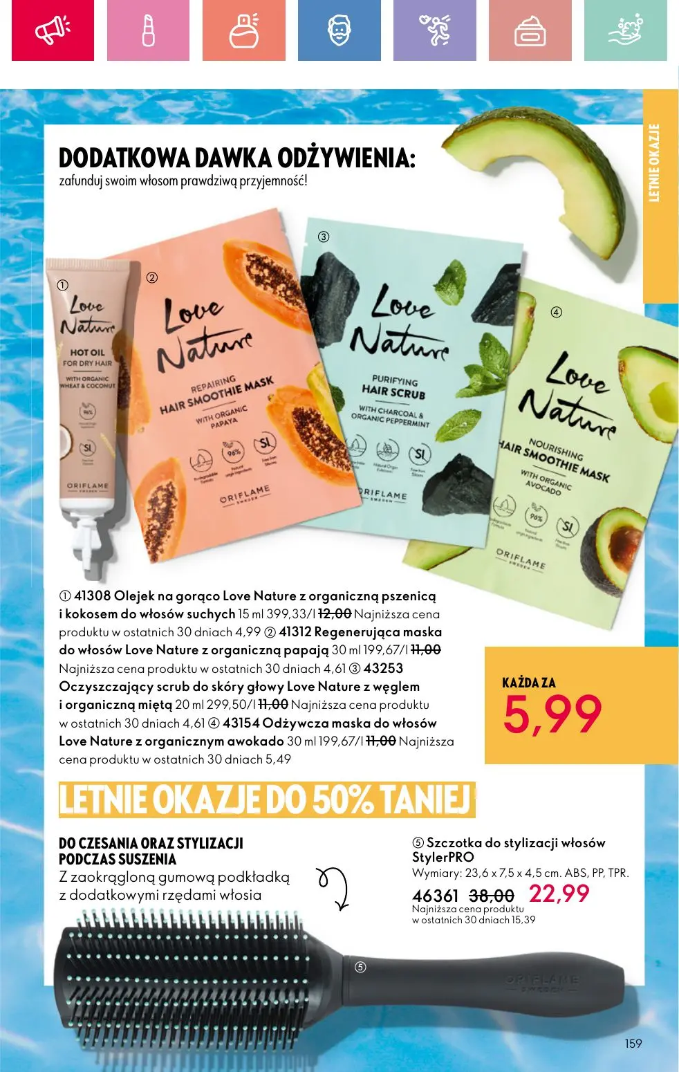 gazetka promocyjna ORIFLAME Przyćmij słońce swoim blaskiem - Strona 159