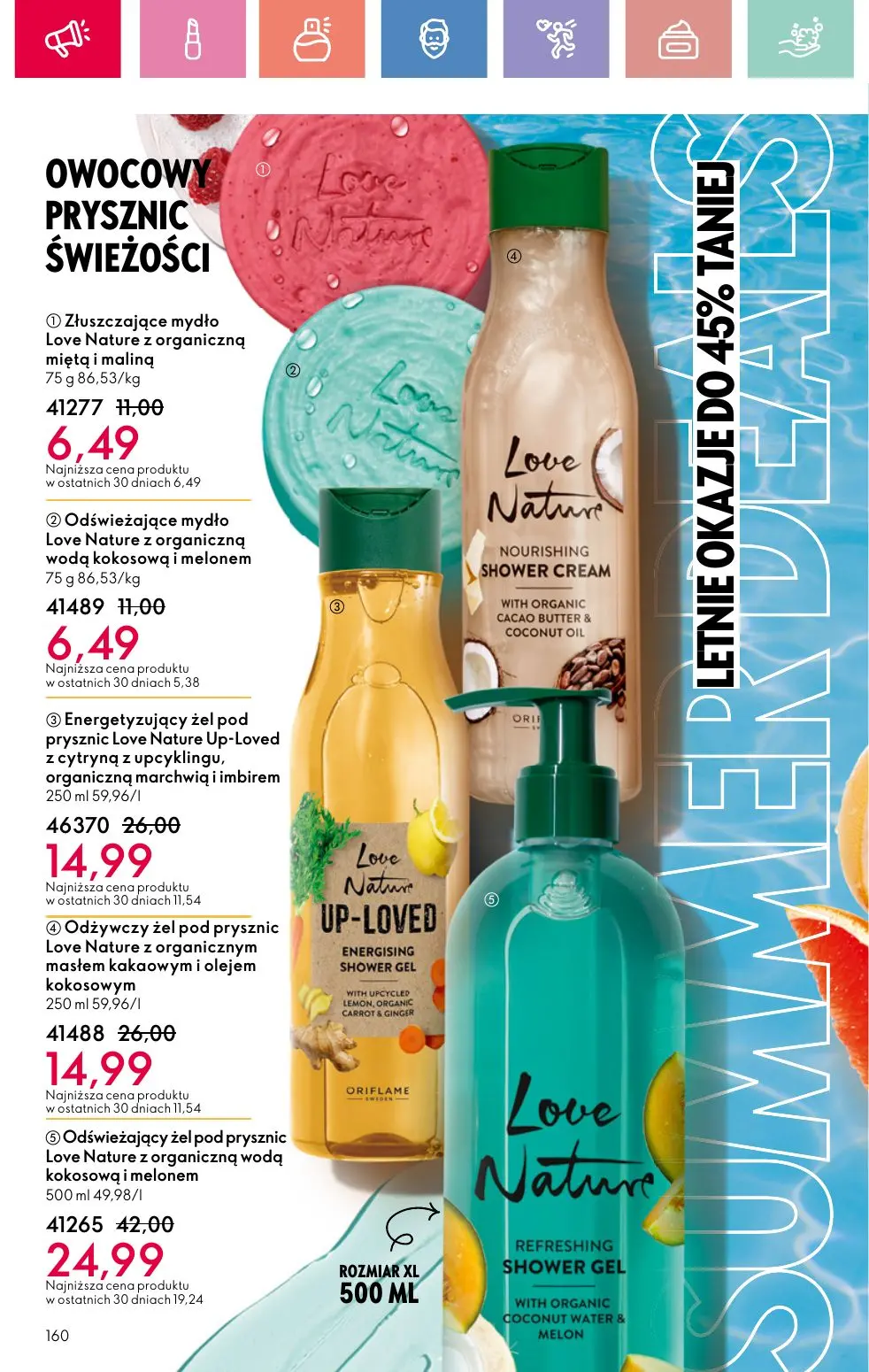 gazetka promocyjna ORIFLAME Przyćmij słońce swoim blaskiem - Strona 160