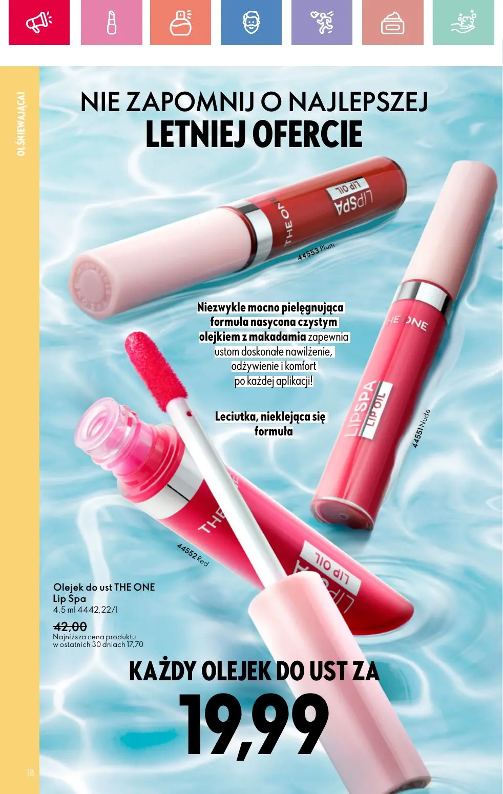 gazetka promocyjna ORIFLAME Przyćmij słońce swoim blaskiem - Strona 18