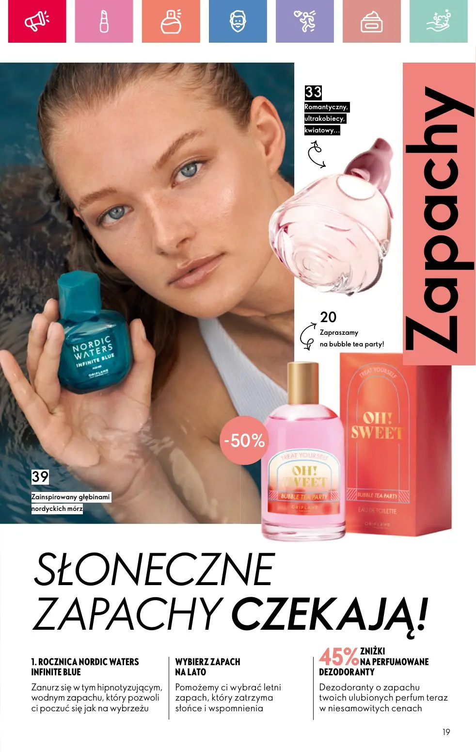 gazetka promocyjna ORIFLAME Przyćmij słońce swoim blaskiem - Strona 19