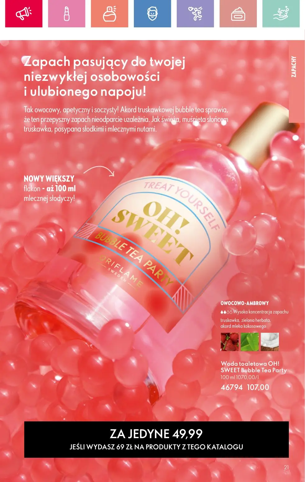 gazetka promocyjna ORIFLAME Przyćmij słońce swoim blaskiem - Strona 21