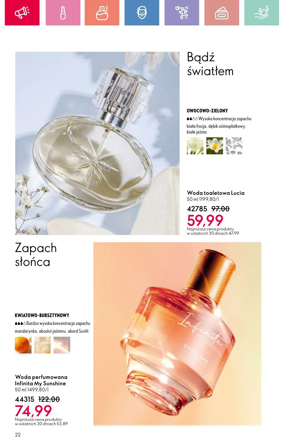 gazetka promocyjna ORIFLAME Przyćmij słońce swoim blaskiem - Strona 22