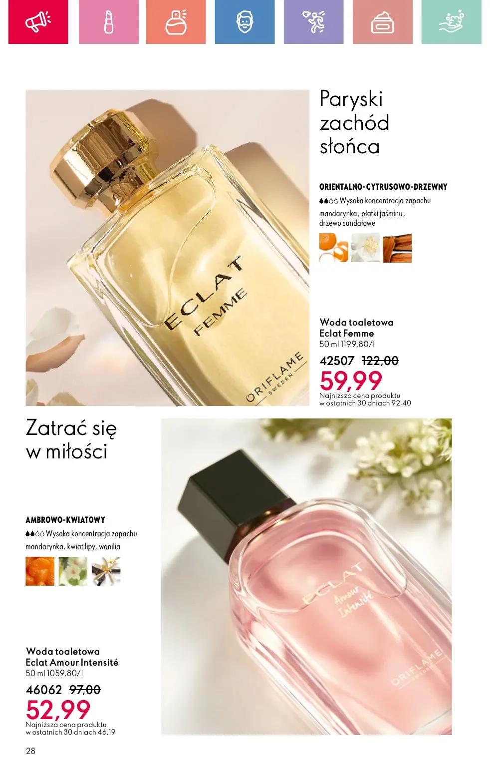gazetka promocyjna ORIFLAME Przyćmij słońce swoim blaskiem - Strona 28