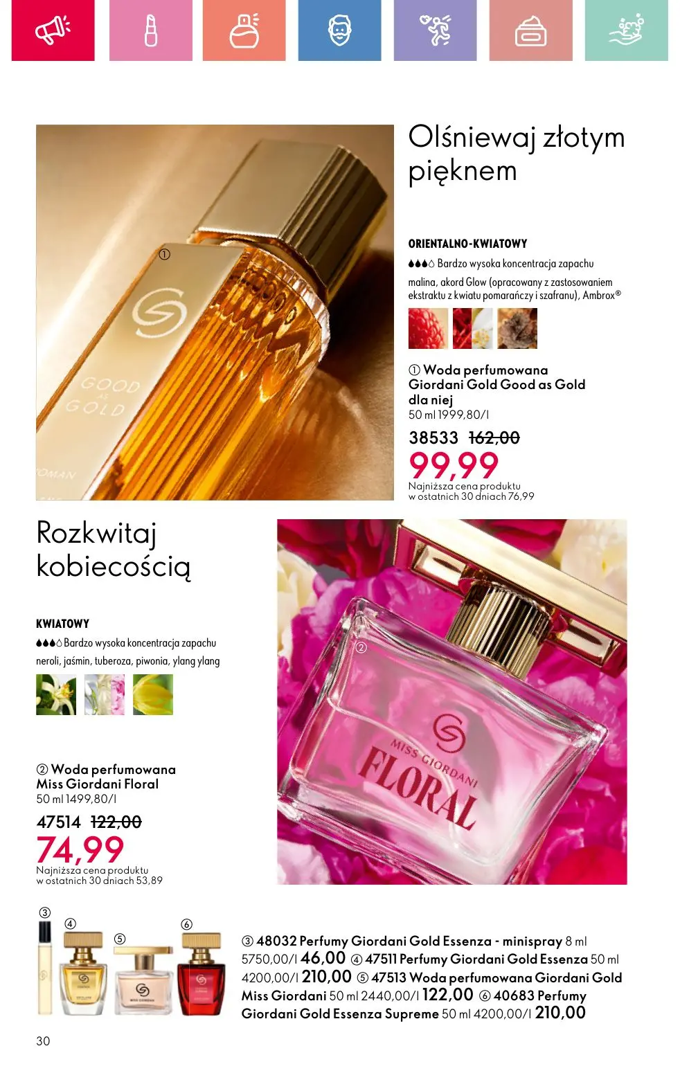 gazetka promocyjna ORIFLAME Przyćmij słońce swoim blaskiem - Strona 30