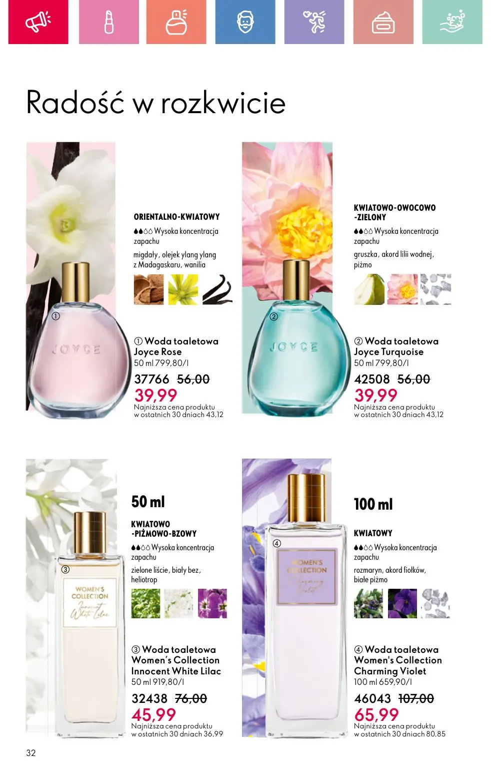 gazetka promocyjna ORIFLAME Przyćmij słońce swoim blaskiem - Strona 32