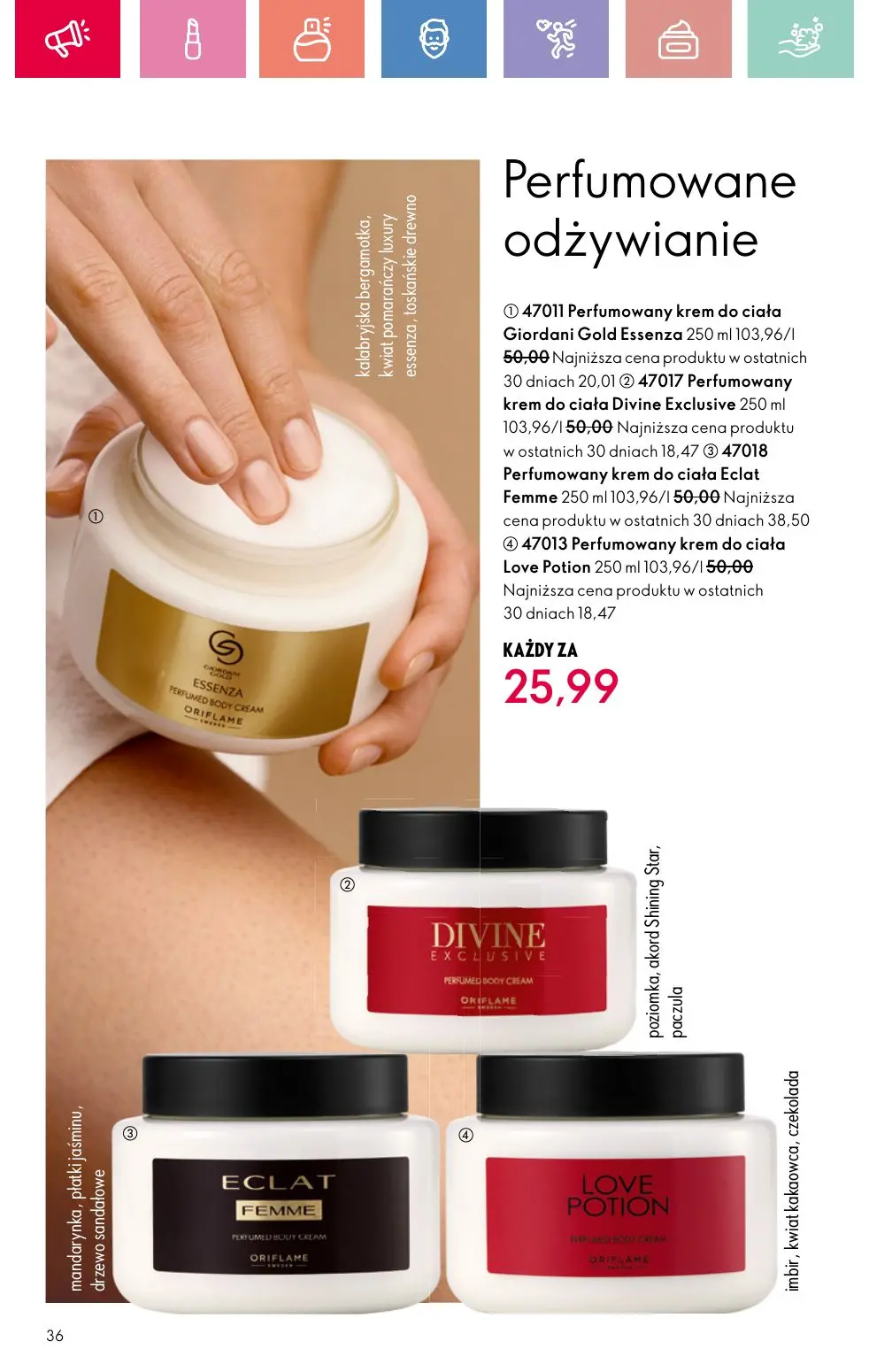 gazetka promocyjna ORIFLAME Przyćmij słońce swoim blaskiem - Strona 36