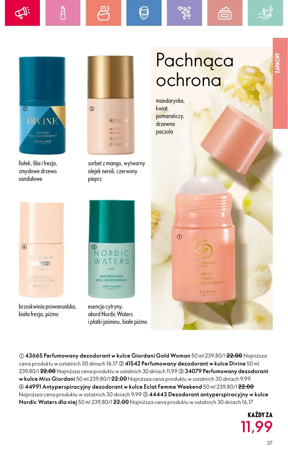 gazetka promocyjna ORIFLAME Przyćmij słońce swoim blaskiem - Strona 37