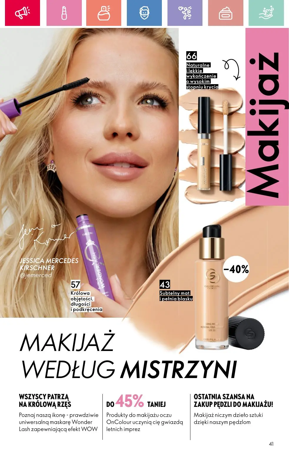 gazetka promocyjna ORIFLAME Przyćmij słońce swoim blaskiem - Strona 41