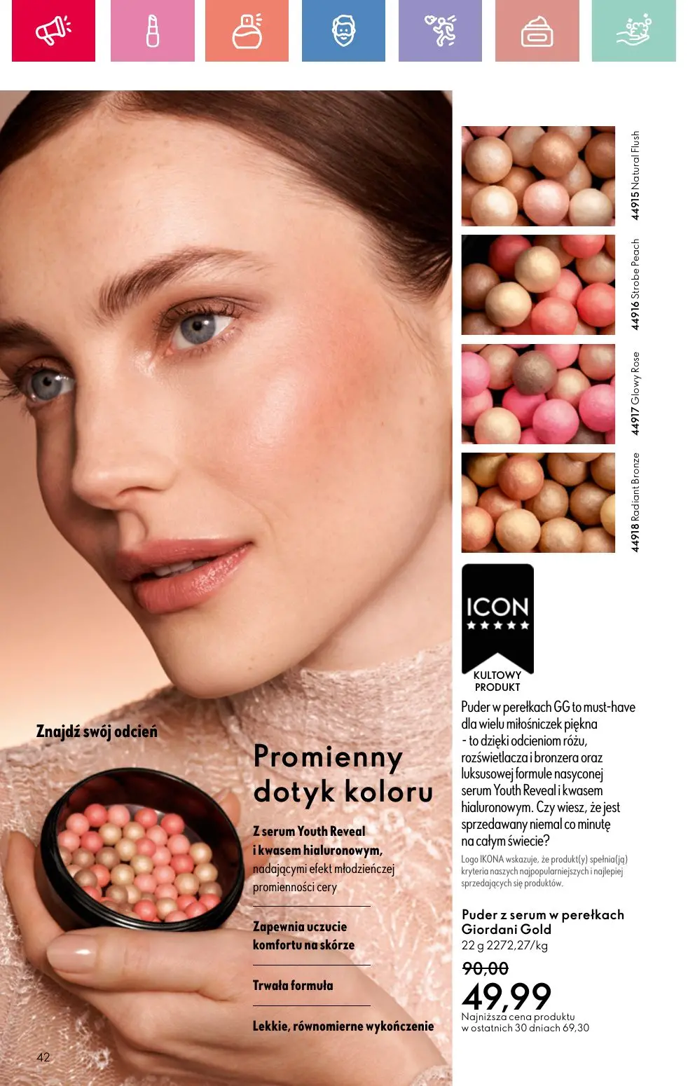 gazetka promocyjna ORIFLAME Przyćmij słońce swoim blaskiem - Strona 42