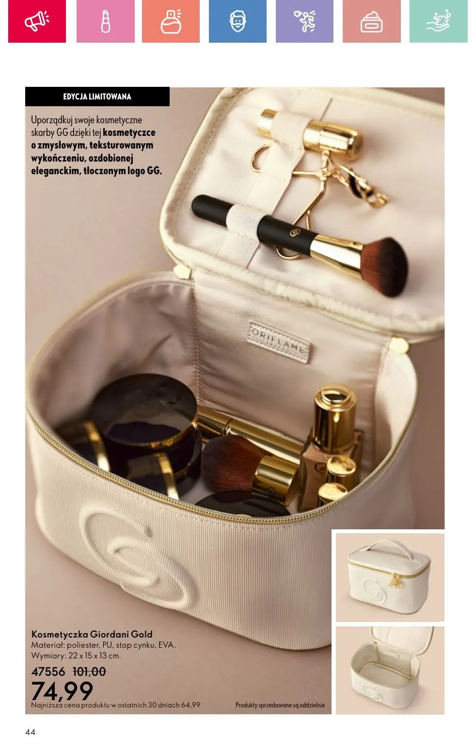 gazetka promocyjna ORIFLAME Przyćmij słońce swoim blaskiem - Strona 44