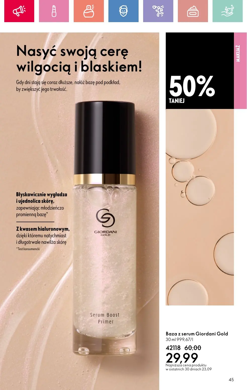 gazetka promocyjna ORIFLAME Przyćmij słońce swoim blaskiem - Strona 45