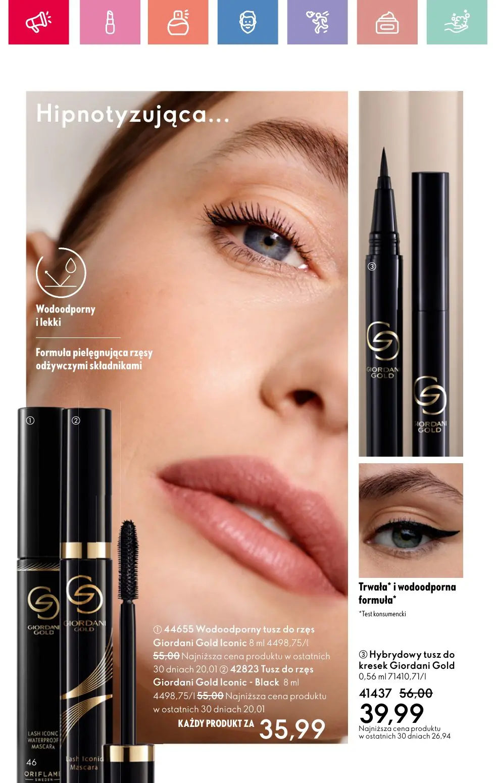gazetka promocyjna ORIFLAME Przyćmij słońce swoim blaskiem - Strona 46