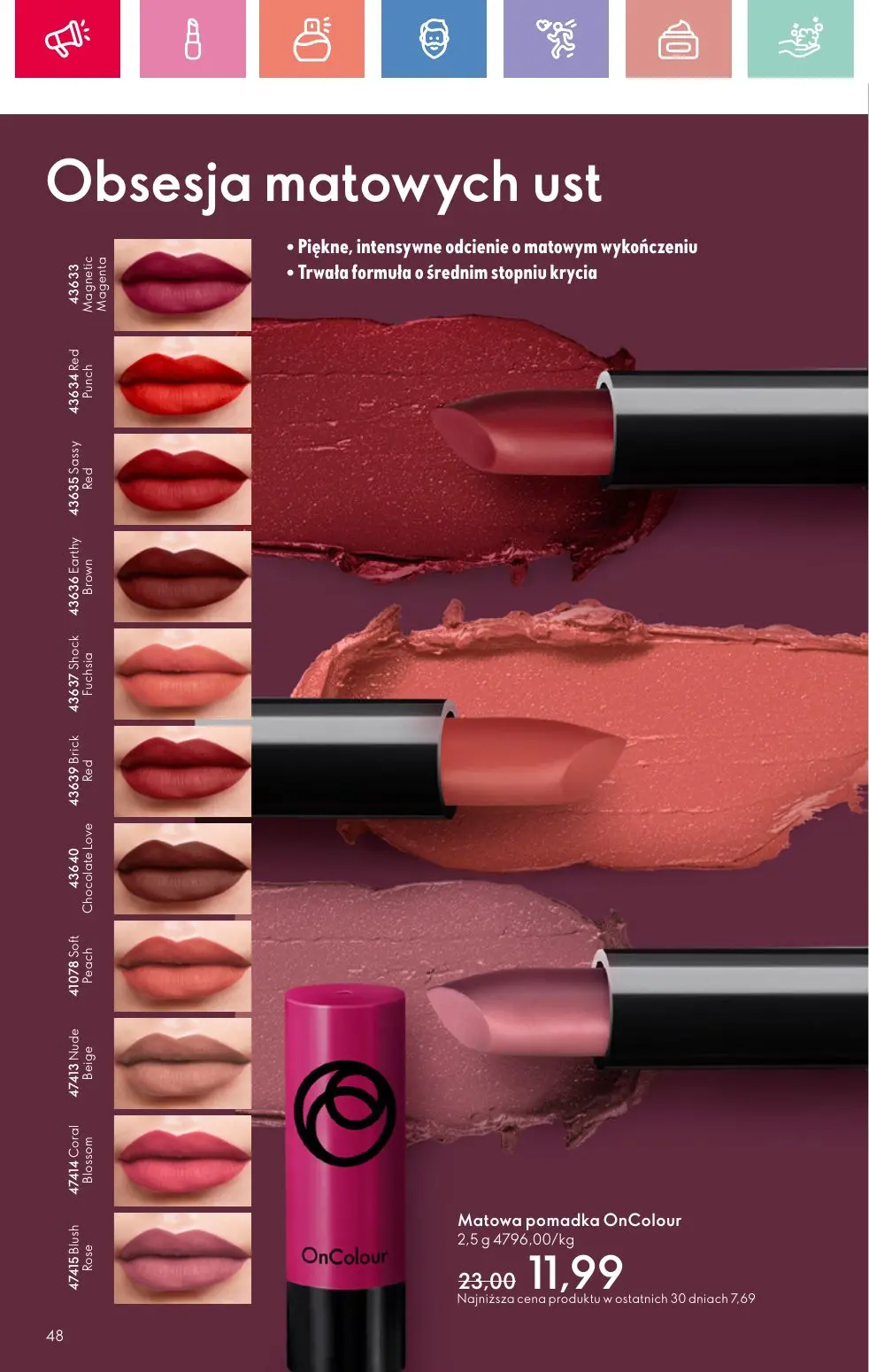 gazetka promocyjna ORIFLAME Przyćmij słońce swoim blaskiem - Strona 48