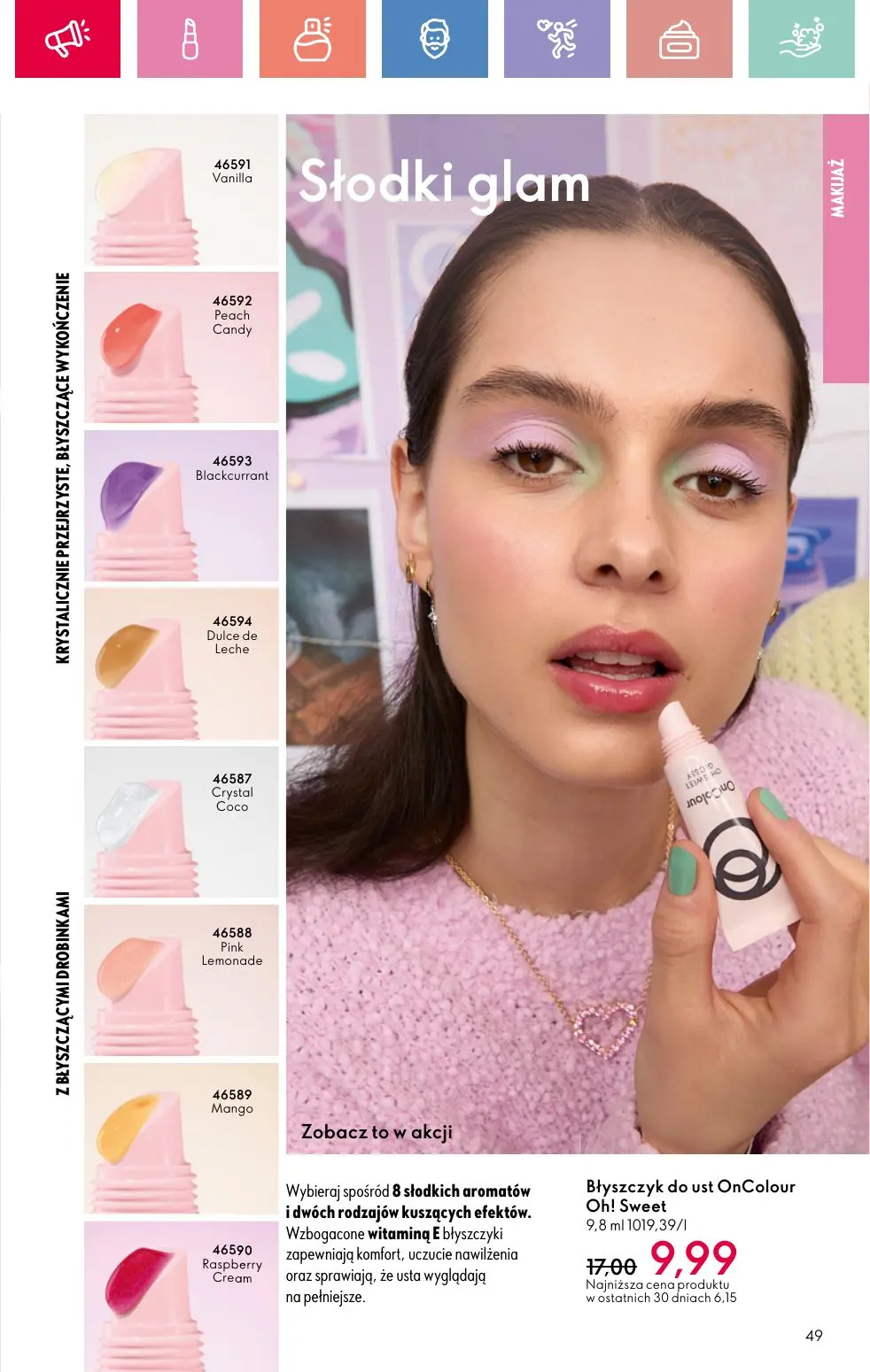 gazetka promocyjna ORIFLAME Przyćmij słońce swoim blaskiem - Strona 49