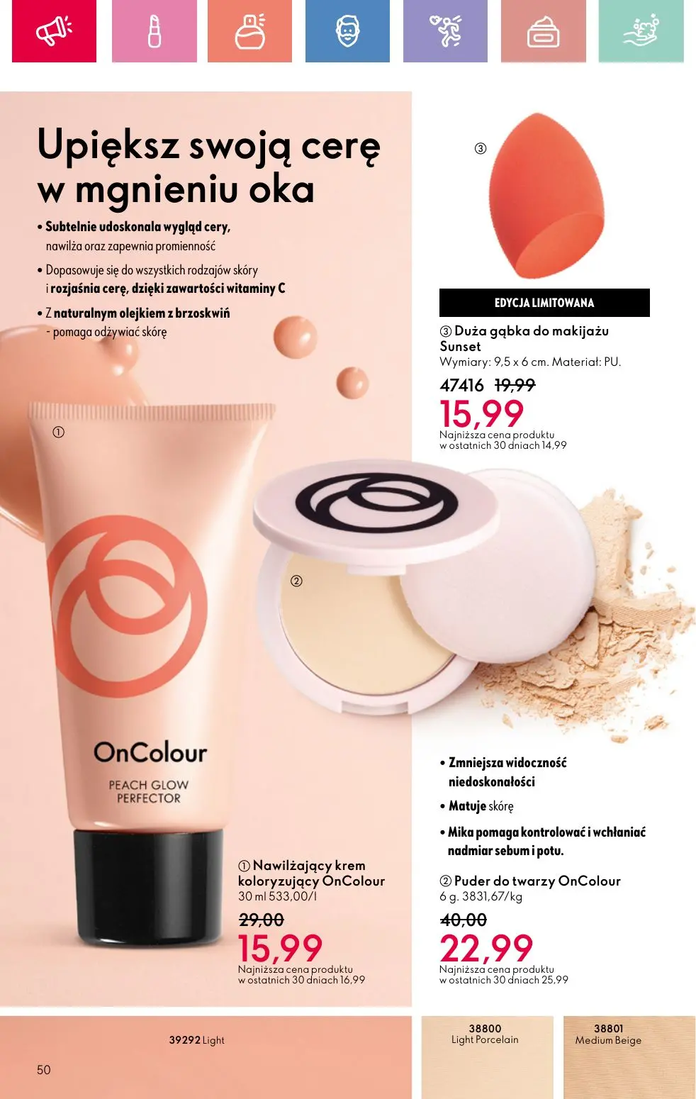 gazetka promocyjna ORIFLAME Przyćmij słońce swoim blaskiem - Strona 50