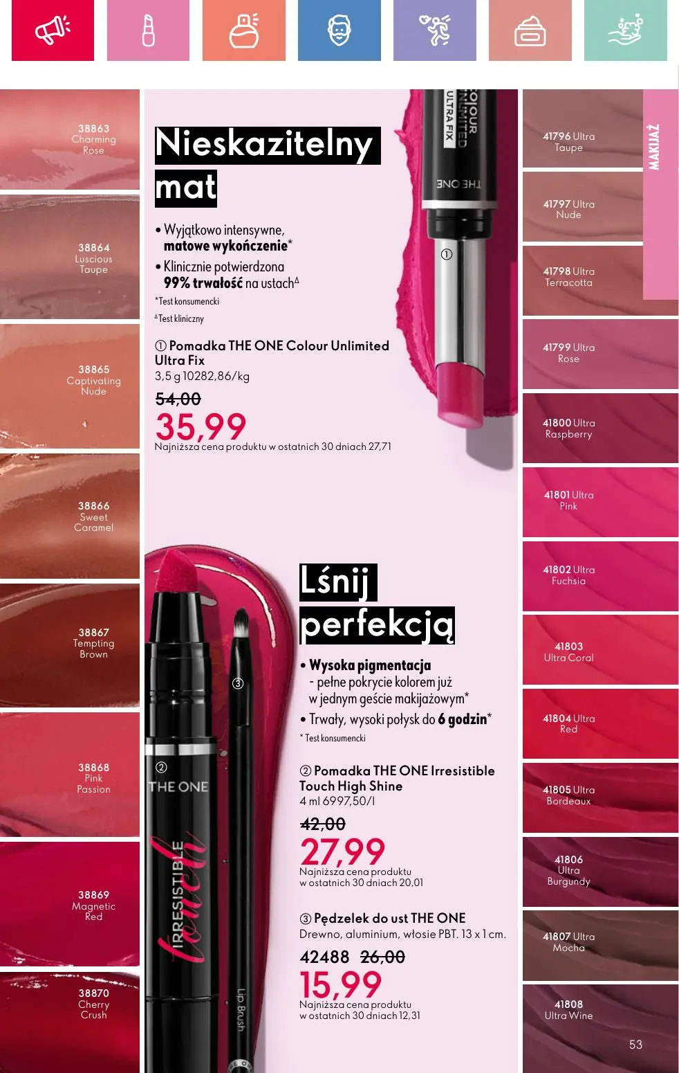 gazetka promocyjna ORIFLAME Przyćmij słońce swoim blaskiem - Strona 53
