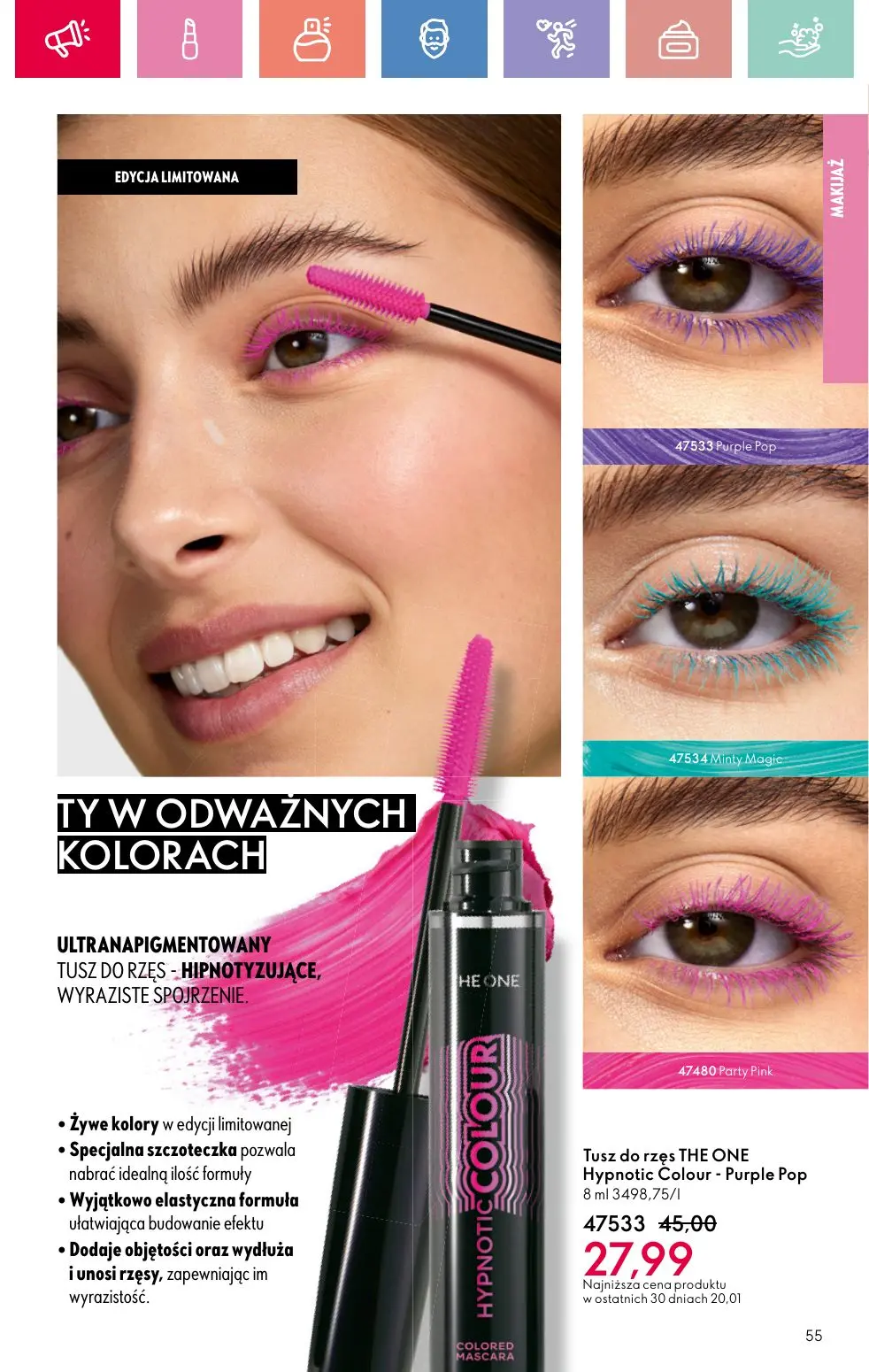 gazetka promocyjna ORIFLAME Przyćmij słońce swoim blaskiem - Strona 55