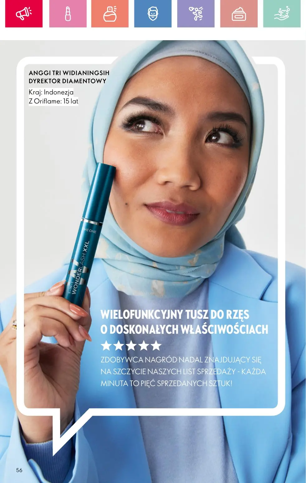 gazetka promocyjna ORIFLAME Przyćmij słońce swoim blaskiem - Strona 56