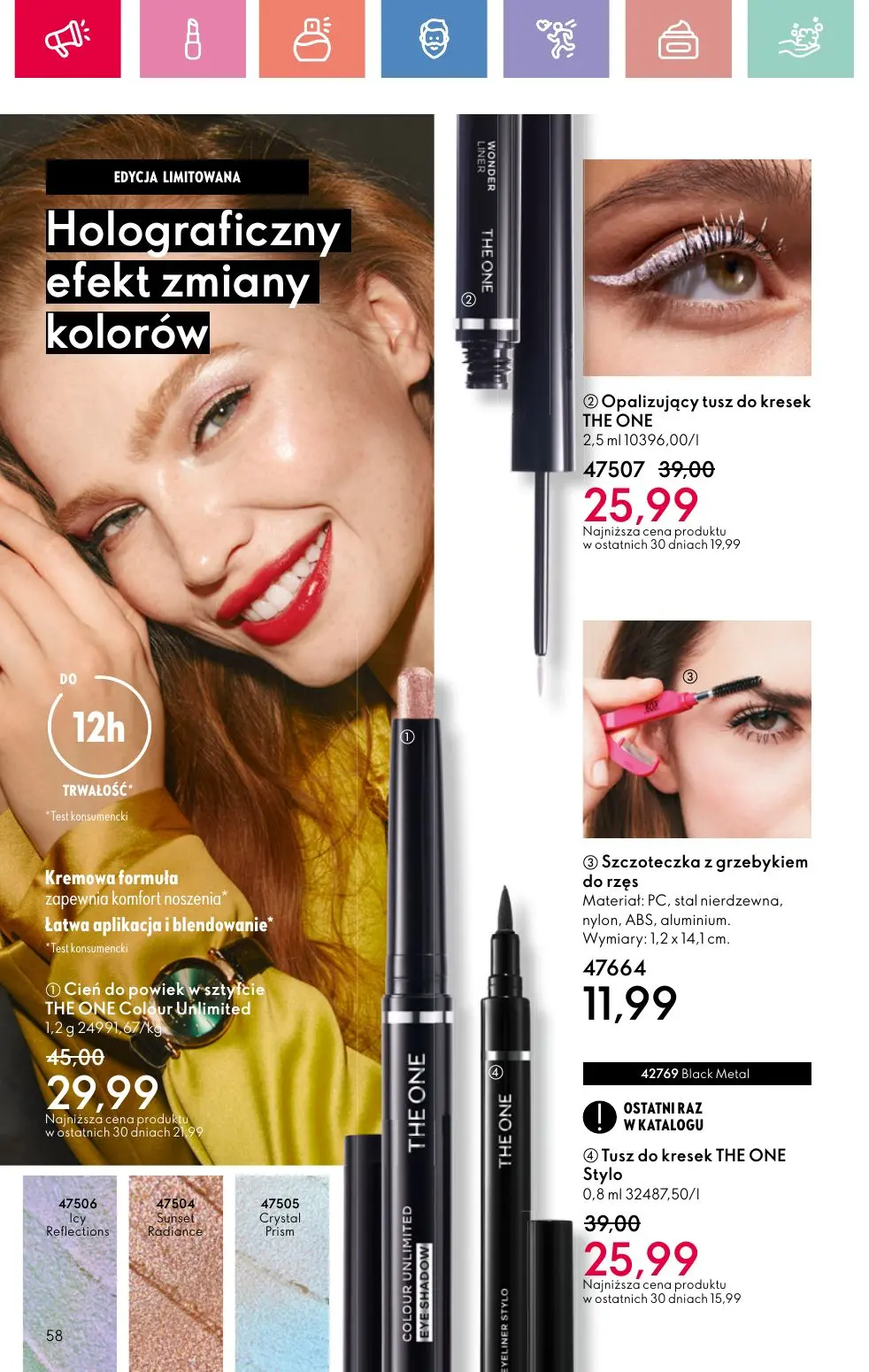gazetka promocyjna ORIFLAME Przyćmij słońce swoim blaskiem - Strona 58
